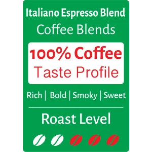 תערובת פולי קפה איטלקית