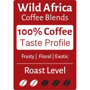 Wild Africa Coffee Beans Blend - Boutique Coffee
