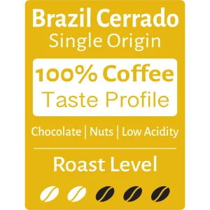 Brazil Cerrado Single Origin Coffee Beans