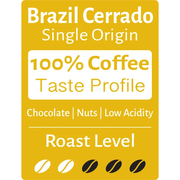 Brazil Cerrado Single Origin Coffee Beans