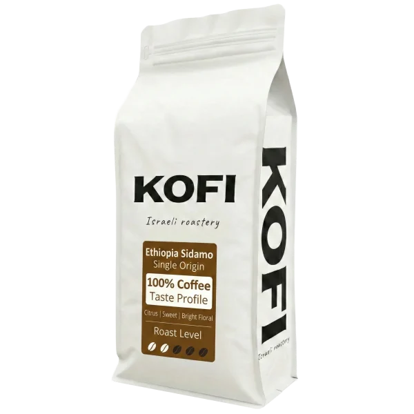 פולי קפה אתיופיה סידמו חד-זני