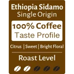 Quality Ethioepia Sidamo Coffee Beans