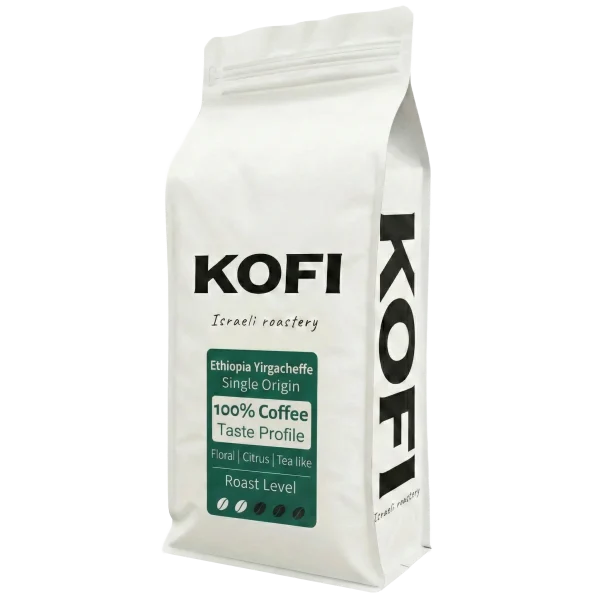 פולי קפה ethiopia-yirgachaffe חד זני