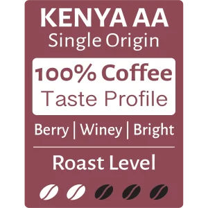 High Quality Kenya AA Single Origin Coffee Beans