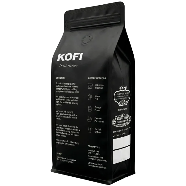 Coffee Blend Backside